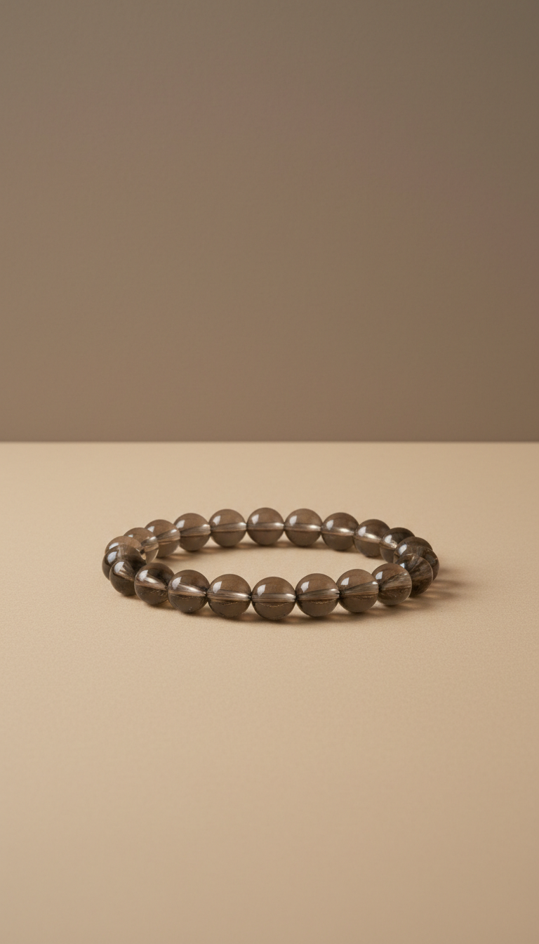 Smoky Quartz Grounding Bracelet